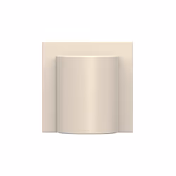 enjoliveur - sortie de cable - dune - hager gallery wxd155d