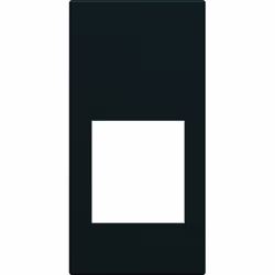 Enjoliveur prise RJ45 gallery sans porte-étiquette 1 module night