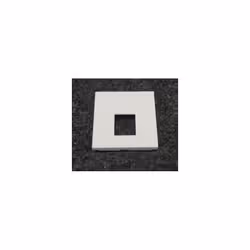Enjoliveur 1 poste 2 modules beige dune pour prise réseau RJ45 sans porte étiquette série Gallery HAGER Enjoliveur prise RJ45 ...