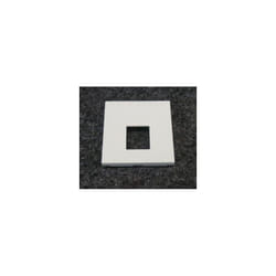 Hager - Enjoliveur 1 poste 2 modules beige dune pour prise réseau RJ45 sans porte étiquette série Gallery
