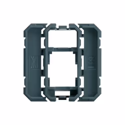 Caractéristiques techniques Nombre d'emplacements de modules: 2 Matière: Plastique + metal Aspect de la surface: mat Type de  ...
