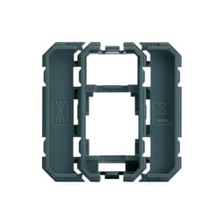 Hager - Adaptateur RJ45 keystone Gallery - 2 modules - WXF202