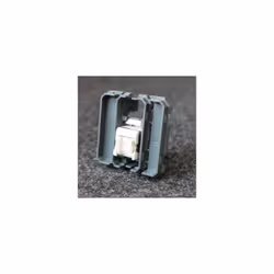 Mécanisme prise réseau RJ45 catégorie 5E FTP 1 poste 2 modules sans plaque ni enjoliveur série Gallery HAGER Prise RJ45 galle ...