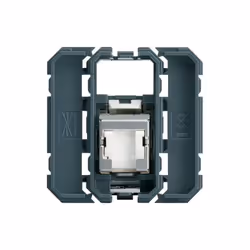 Prise RJ45 gallery cat.6A STP HAGER WXF228 Description Prise RJ45 cat.6A STP. Spécifications techniques apparent : Non encast ...