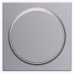 Enjoliveur variateur poussoir gallery titane HAGER WXD063T Enjoliveur variateur poussoir gallery titane •Les Atouts de l'arti ...