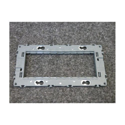 Hager - Support de fixation 5 modules entraxe 71mm pour mécanisme d'appareillage mural série Gallery