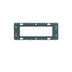 Hager - Support de fixation 6 modules entraxe 71mm pour mécanisme d'appareillage mural série Gallery
