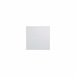 Les produit : Enjoliveur pour interrupteur à voyant Gallery 2 modules 1 poste Matière : Polycarbonate (PC) Aspect de la surfa ...