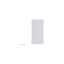 Hager - Enjoliveur interrupteur Gallery 1 module Blanc