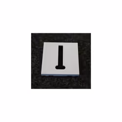 Enjoliveur 1 poste 2 modules blanc pure pour prise téléphonique en T série Gallery HAGER Enjoliveur prise telephone T gallery ...