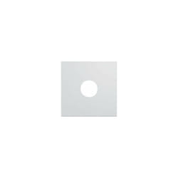 Hager - Enjoliveur prise tv gallery 2 modules pure (WXD251B)