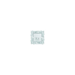 Hager - Prise RJ45 catégorie 5E ftp pour Grade 1 - Essensya - Blanc - WE222