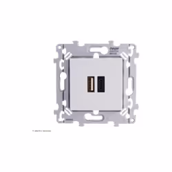 Caractéristiques du chargeur double USB Chargeur double USB de la marque Hager Type de commande : chargeur USB Largeur du méc ...