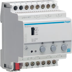 Hager TX211A prise de courant Gris