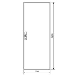 Hager ZB52S boitier électrique Blanc