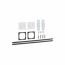Kit de juxtaposition latéral et horizontal HAGER FD00F1 Kit juxtaposition latéral et horizontal Matières Couleur: RAL 7035 Ma ...