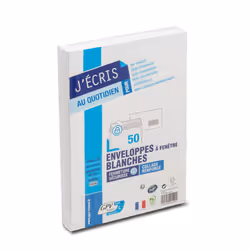 GPV France 529 enveloppe C5 (162 x 229 mm) Blanc 50 pièce(s)