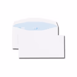 GPV France 2545, C6/C5 (115 x 229 mm), Blanc, Papier, 80 g/m², PEFC, 5,169 g