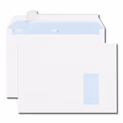 GPV France 3251, C4 (229 x 324 mm), Blanc, 100 x 50 mm, 100 g/m², PEFC, 17,087 g