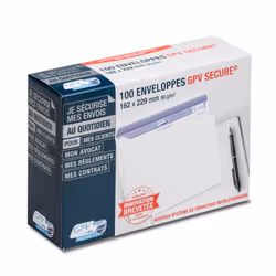 GPV France 5052 enveloppe C5 (162 x 229 mm) Blanc 100 pièce(s)