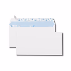 GPV France 6257, DL (110 x 220 mm), Blanc, Papier, 90 g/m², PEFC, 5,238 g