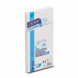 GPV France 6257 enveloppe DL (110 x 220 mm) Blanc 25 pièce(s)