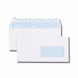 GPV France 6262, DL (110 x 220 mm), Blanc, Papier, 45 x 100 mm, 80 g/m², PEFC
