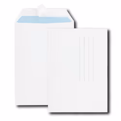 GPV France 6289, C4 (229 x 324 mm), Blanc, Papier, 90 g/m², PEFC, 15,874 g