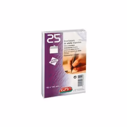 Enveloppes de visite - GPV - 140 x 90 mm - Blanc - Fermeture auto-adhésive - 110 g/m2