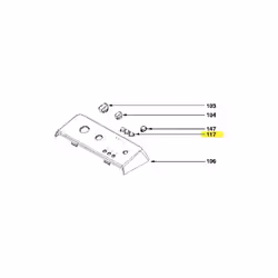 Merci de vérifier que cette pièce est bien compatible avec votre modèle d'appareil. Notre service client peut vous conseiller ...