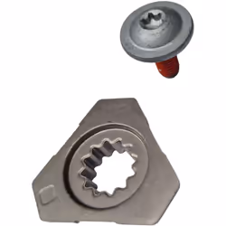 Vis palier/poulie pour lave-linge BRANDT, SANGIORGIO, BOSCH 52X6220, 00168717 Appareils compatibles : [MACHINE À LAVER, LAVE- ...