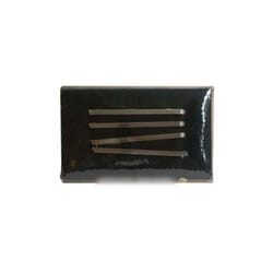 AK505AE1 filtre charbon (335X195MM) + 4 lamelles de fixation pour hotte Brandt