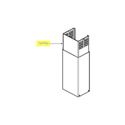 Cheminee partie superieure pour hotte Brandt 74X7768