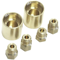 Jeu d'injecteurs gaz naturel / gaz de ville (143724-48076) (71X3467) Four, cuisinière brandt Sauter vedette, fagor