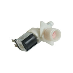 Electrovanne 1V 90° Ø12MM avec reducteur pour lave linge...
