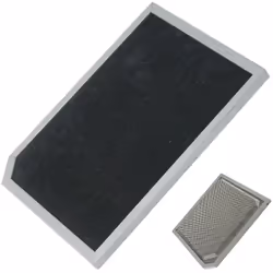 Filtre graisse et charbon (à l'unité) pour hotte AIRLUX, BRANDT, FAGOR Dimensions unitaires : 244 x 256 mm AS0011722, CR410 A ...