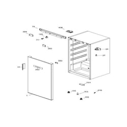 Fagor - porte refrigerateur avec joint pour refrigerateur ...