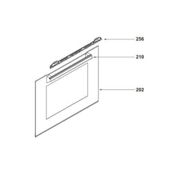 De Dietrich - poignee assemblee rep 210 pour four AS0033102