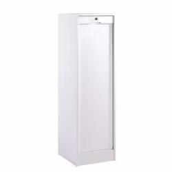 Classeur - MATHA - Blanc - Bois - Panneaux de particules - Dossiers suspendus