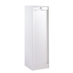 Classeur - MATHA - Blanc - Bois - Panneaux de particules - Dossiers suspendus
