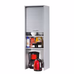 Meuble de Cuisine Alu 40 x 123.6 cm - L 40 x l 35 x H 123.6 cm