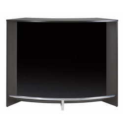 Meuble Bar Meuble Comptoir Noir ou Blanc Face Noire 1345 x 1048 x 553 cm - Noir - L 134.5 x l 55.3 x H 104.8 cm