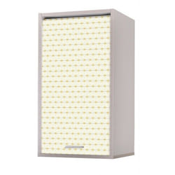 Meuble Cuisine Alu 40x72 Face Imprimée - Ciel étoilé jaune 520 - L 40 x l 35 x H 72 cm