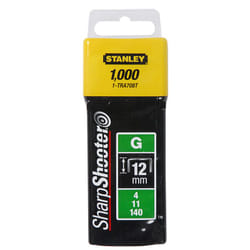 Stanley AGRAFES TYPE G - EN BOITE DE 1000PCS