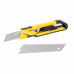Stanley STHT10266-0 couteau à lame rétractable Noir, Acier inoxydable, Jaune Couteau à lame universelle