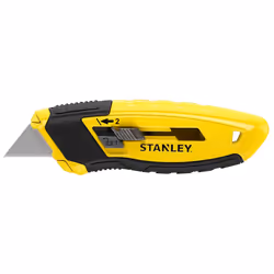 Stanley STHT10432-0 couteau à lame rétractable Noir, Jaune Couteau à lame fixe