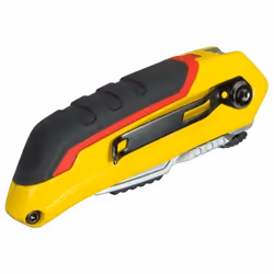 Stanley 0-10-825 couteau à lame rétractable Noir, Métallique, Jaune Couteau à lame repliable