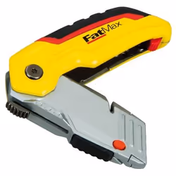 Stanley 0-10-825 couteau à lame rétractable Noir, Métallique, Jaune Couteau à lame repliable