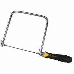 Stanley 0-15-106, Scie à chantourner, Noir, Jaune, Acier, 16 cm