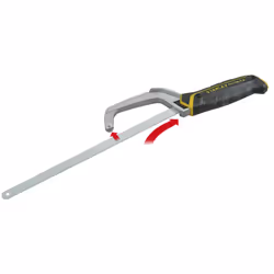 Stanley 0-15-211 scie Scie à métaux 25 cm Noir, Jaune